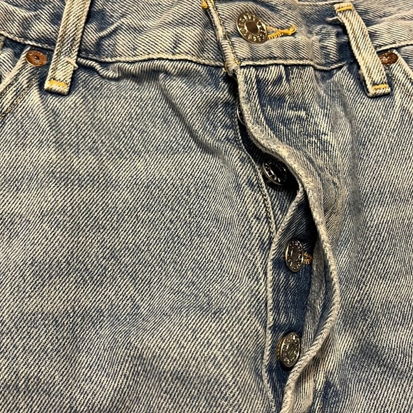 NWT AGOLDE Parker Vintage Cut Off Shorts Size 30 - Picture 8 of 17